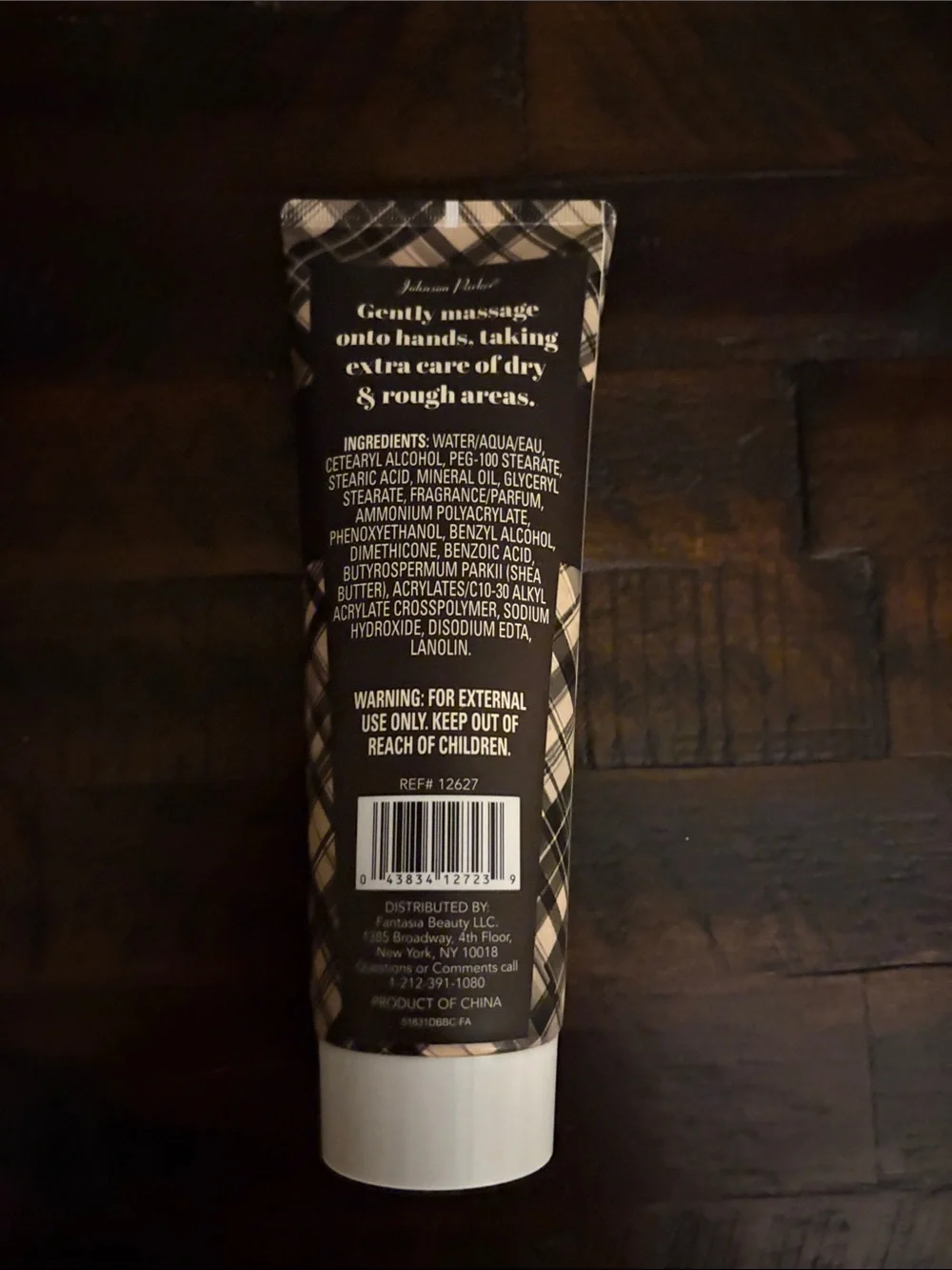 Johnson Parker Cozy Cabin Shea Butter Scented Hand Cream - New
